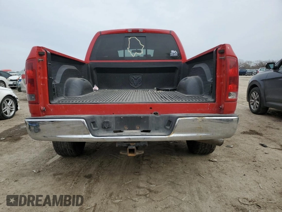 2006 Dodge 1500 SLT with VIN 1D7HA18N26S610099, listed as a Copart auction lot 45713535 with 225,373 mi miles and Salvage Title. Bid and sale history available at carsss.com. Image 6.