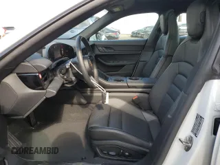 2024 Porsche Taycan with VIN WP0AA2Y1XRSA12641, listed as a Copart auction lot 44576355 with 4,449 mi miles and Salvage Title. Bid and sale history available at DreamBid. Image 7.