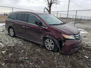 2017 Honda Odyssey SE with VIN 5FNRL5H39HB026684, listed as a Copart auction lot 46388465 with 176,311 mi miles and Non Repairable. Bid and sale history available at carsss.com. Image 4.