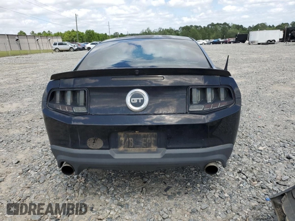 2012 Ford Mustang GT Premium with VIN 1ZVBP8CF5C5250759, listed as a Copart auction lot 51655095 with 124,351 mi miles and Salvage Title. Bid and sale history available at DreamBid. Image 6.
