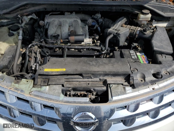 2003 Nissan Murano SE with VIN JN8AZ08W43W237891, listed as a Copart auction lot 53432624 with 0 mi miles and Non Repairable. Bid and sale history available at carsss.com. Image 11.