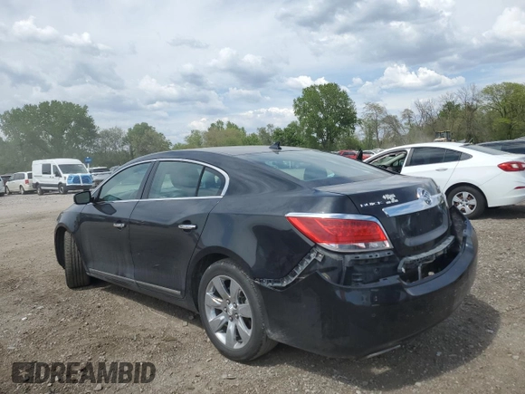 2013 Buick LaCrosse Premium 2 with VIN 1G4GH5E37DF123834, listed as a Copart auction lot 55840735 with 138,306 mi miles and Salvage title. Bid and sale history available at DreamBid. Image 2.