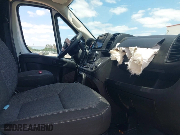 2023 Ram ProMaster Cargo with VIN 3C6LRVBG8PE548461, listed as a IAAI auction lot 42176460 with 32,791 mi miles. Bid and sale history available at carsss.com. Image 5.