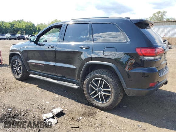 2019 Jeep Grand Cherokee Trailhawk with VIN 1C4RJFLT8KC726784, listed as a Copart auction lot 66010235 with 136,683 mi miles and Salvage title. Bid and sale history available at DreamBid. Image 2.