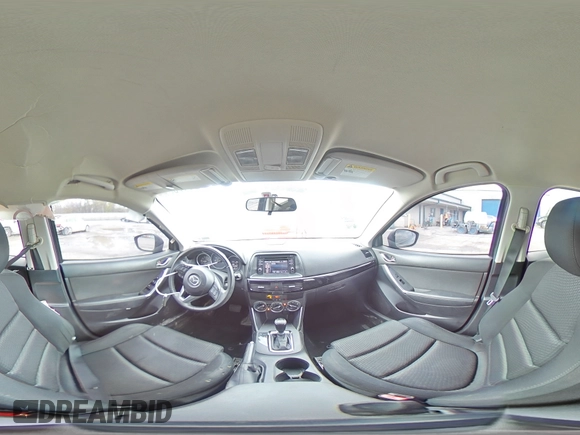 2014 Mazda CX-5 Touring with VIN JM3KE2CY8E0424757, listed as a Copart auction lot 54703195 with 111,401 mi miles and Salvage Title. Bid and sale history available at DreamBid. Image 15.