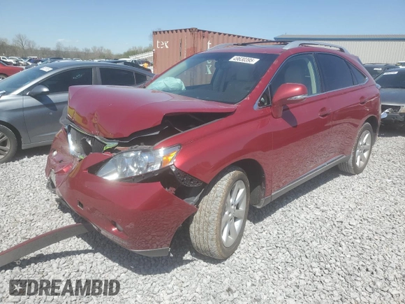 2012 Lexus RX 350 with VIN 2T2ZK1BA5CC079524, listed as a Copart auction lot 49630395 with 80,029 mi miles and Salvage Title. Bid and sale history available at DreamBid. Image 1.