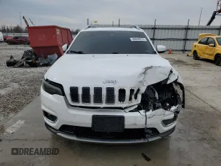 2019 Jeep Cherokee Limited with VIN 1C4PJLDX2KD263106, listed as a Copart auction lot 46658915 with 77,934 mi miles and Salvage title. Bid and sale history available at DreamBid. Image 5.