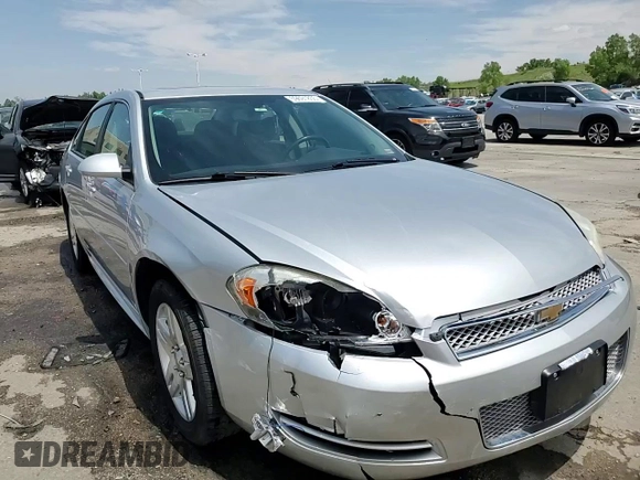 2014 Chevrolet Impala LT with VIN 2G1WB5E38E1124073, listed as a Copart auction lot 59691855 with 169,875 mi miles and Salvage title. Bid and sale history available at DreamBid. Image 14.