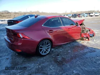 2015 Lexus IS 350 with VIN JTHCE1D26F5007092, listed as a Copart auction lot 42091245 with 70,986 mi miles and Salvage Title. Bid and sale history available at DreamBid. Image 3.