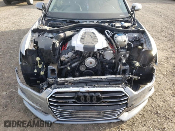 2016 Audi A6 3.0T Premium Plus with VIN WAUFGAFC4GN086341, listed as a Copart auction lot 66546702 with 134,578 mi miles. Bid and sale history available at carsss.com. Image 9.