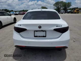 2020 Alfa Romeo Giulia with VIN ZARFAMAN9L7635051, listed as a Copart auction lot 59346453 with 18,796 mi miles. Bid and sale history available at carsss.com. Image 6.