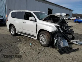 2014 Lexus GX with VIN JTJBM7FX2E5086154, listed as a Copart auction lot 48407855 with Not Provided miles and Salvage Title. Bid and sale history available at carsss.com. Image 4.
