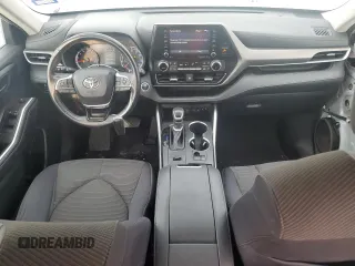2020 Toyota Highlander LE with VIN 5TDZZRAHXLS027648, listed as a Copart auction lot 53491155 with 92,710 mi miles and Salvage title. Bid and sale history available at DreamBid. Image 8.