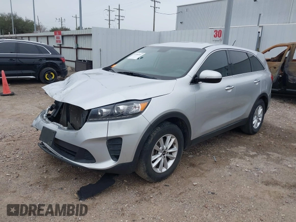 2020 Kia Sorento LX with VIN 5XYPG4A31LG698420, listed as a IAAI auction lot 41586003 with 101,458 mi miles. Bid and sale history available at carsss.com. Image 20.