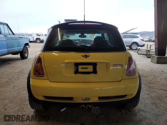 2003 MINI Hardtop S with VIN WMWRE33453TD66337, listed as a Copart auction lot 45058495 with 79,246 mi miles and Clean Title. Bid and sale history available at DreamBid. Image 6.