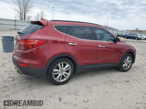 2013 Hyundai Santa Fe Sport z VIN 5XYZU3LA5DG024375, wystawiony jako Copart lot #56049665 z przebiegiem 140 609 mil mil oraz Nie do naprawy • Non repairable. Historia ofert i sprzedaży dostępna na DreamBid. Obrazek 3.