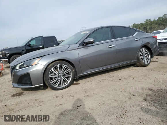 2023 Nissan Altima SL with VIN 1N4BL4EV0PN406245, listed as a Copart auction lot 46266585 with 29,136 mi miles and Salvage Title. Bid and sale history available at DreamBid. Image 1.