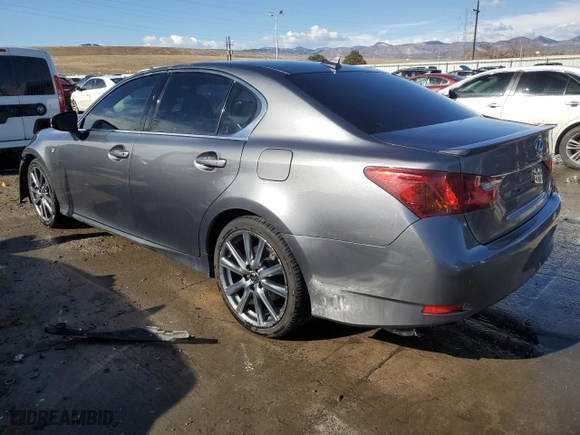 2014 Lexus GS 350 with VIN JTHBE1BL2E5039740, listed as a Copart auction lot 46459095 with 139,633 mi miles and Salvage Title. Bid and sale history available at carsss.com. Image 2.