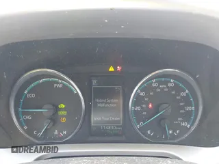 2016 Toyota RAV4 Hybrid Limited with VIN JTMDJREV7GD047729, listed as a IAAI auction lot 41833765 with 114,830 mi miles. Bid and sale history available at carsss.com. Image 7.