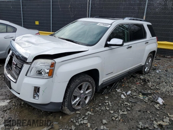 2015 GMC Terrain SLT with VIN 2GKFLYE31F6103645, listed as a Copart auction lot 43736865 with 143,711 mi miles and Salvage Title. Bid and sale history available at carsss.com. Image 1.