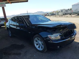 2008 BMW 7 Series 750Li with VIN WBAHN835X8DT83280, listed as a IAAI auction lot 41735528 with 103,464 mi miles and . Bid and sale history available at carsss.com. Image 1.