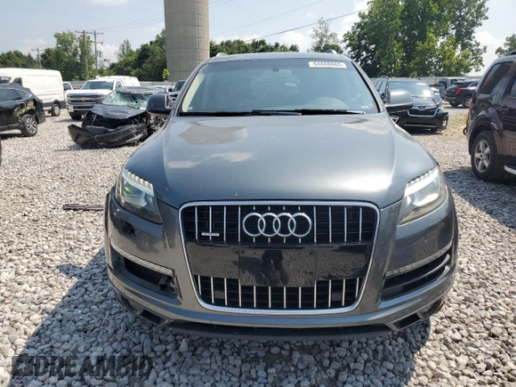 2012 Audi Q7 Premium Plus with VIN WA1LMAFEXCD007281, listed as a Copart auction lot 64608865 with 155,575 mi miles and Clean title. Bid and sale history available at DreamBid. Image 5.