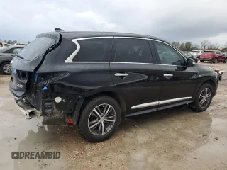 2017 Infiniti QX60 with VIN 5N1DL0MN1HC544592, listed as a Copart auction lot 85887984 with 84,244 mi miles and Salvage Title. Bid and sale history available at carsss.com. Image 3.