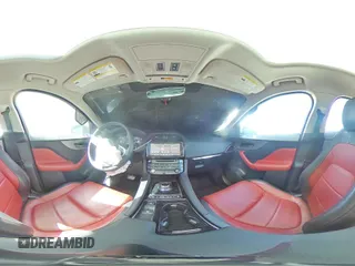 2020 Jaguar F-Pace 25t Checkered Flag Edition with VIN SADCP2FXXLA618597, listed as a Copart auction lot 43703065 with 32,011 mi miles and Salvage title. Bid and sale history available at DreamBid. Image 14.