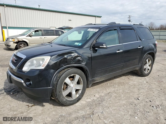 2012 GMC Acadia SLT1 with VIN 1GKKVRED6C1413649, listed as a Copart auction lot 52775295 with 183,040 mi miles and Salvage Title. Bid and sale history available at carsss.com. Image 1.