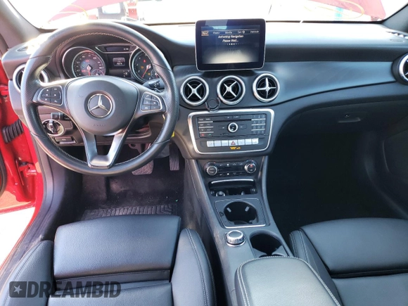 2018 Mercedes-Benz CLA with VIN WDDSJ4GB7JN508433, listed as a Copart auction lot 81750963 with 78,275 mi miles and Salvage Title. Bid and sale history available at carsss.com. Image 8.