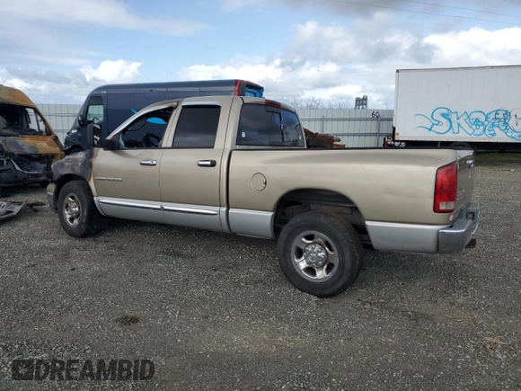 2004 Dodge Ram 2500 SLT with VIN 3D7KA28634G116584, listed as a Copart auction lot 50638925 with 0 mi miles and Salvage Title. Bid and sale history available at carsss.com. Image 2.