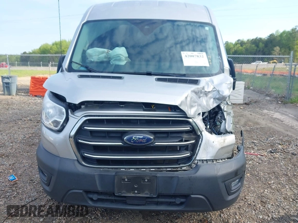 2020 Ford Transit Cargo with VIN 1FTBR1C84LKB15733, listed as a IAAI auction lot 42007832 with 61,182 mi miles. Bid and sale history available at carsss.com. Image 12.