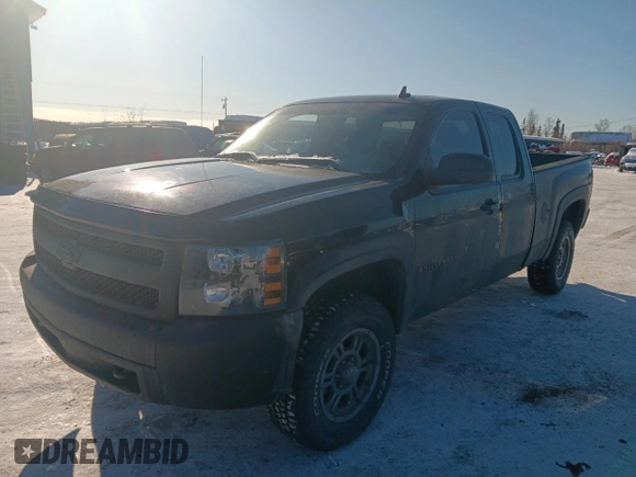 2007 Chevrolet Silverado 1500 Work Truck with VIN 1GCEK19C67Z585322, listed as a Copart auction lot 49330805 with 233,005 mi miles and Salvage Title. Bid and sale history available at carsss.com. Image 1.