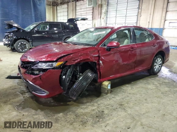2021 Toyota Camry Hybrid LE with VIN 4T1C31AK7MU549831, listed as a Copart auction lot 50836065 with 86,470 mi miles and Non Repairable. Bid and sale history available at DreamBid. Image 1.