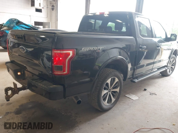 2015 Ford F-150 XLT with VIN 1FTEW1EPXFKE99354, listed as a IAAI auction lot 42245005 with 160,164 mi miles and . Bid and sale history available at DreamBid. Image 4.