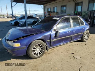 1990 Honda Accord LX with VIN JHMCB765XLC127200, listed as a Copart auction lot 80770574 with 142,628 mi miles and Salvage Title. Bid and sale history available at carsss.com. Image 1.