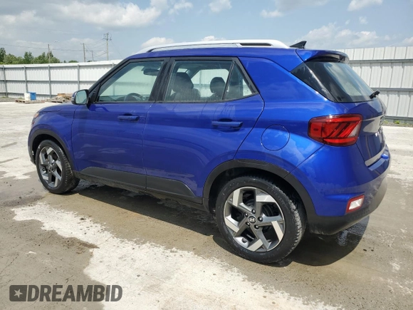 2022 Hyundai Venue SEL with VIN KMHRC8A32NU164853, listed as a Copart auction lot 60808645 with 61,257 mi miles and Clean title. Bid and sale history available at DreamBid. Image 2.