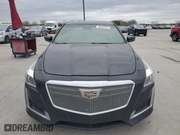 2019 Cadillac CTS Sedan Luxury RWD with VIN 1G6AR5SS1K0124404, listed as a Copart auction lot 86303764 with 187,388 mi miles and Salvage Title. Bid and sale history available at carsss.com. Image 5.