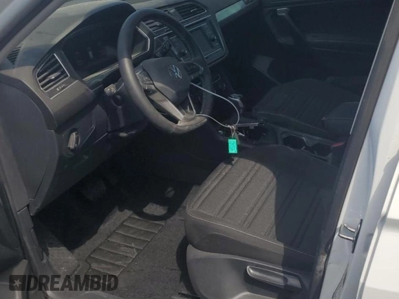 2024 Volkswagen Tiguan S with VIN 3VVRB7AX3RM016730, listed as a Copart auction lot 57854455 with 6,948 mi miles and Salvage title. Bid and sale history available at DreamBid. Image 7.