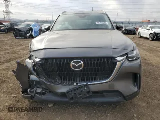 2024 Mazda CX-90 3.3 Turbo Preferred with VIN JM3KKBHD1R1114139, listed as a Copart auction lot 49285675 with 0 mi miles and Salvage Title. Bid and sale history available at carsss.com. Image 5.