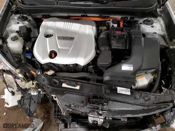 2014 Hyundai Sonata Hybrid Limited with VIN KMHEC4A4XEA117863, listed as a Copart auction lot 84002854 with 37,804 mi miles and Clean Title. Bid and sale history available at carsss.com. Image 11.