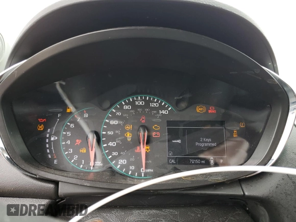 2019 Chevrolet Trax LS with VIN 3GNCJNSB0KL228762, listed as a Copart auction lot 50325225 with 70,150 mi miles and Salvage Title. Bid and sale history available at carsss.com. Image 9.