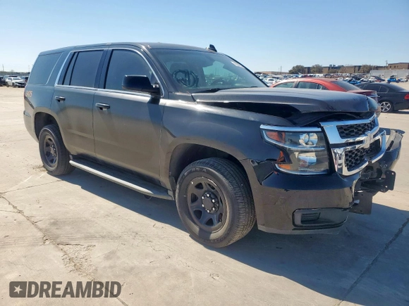2017 Chevrolet Tahoe Commercial with VIN 1GNLCDEC5HR219842, listed as a Copart auction lot 48504235 with 96,003 mi miles and Salvage title. Bid and sale history available at DreamBid. Image 4.