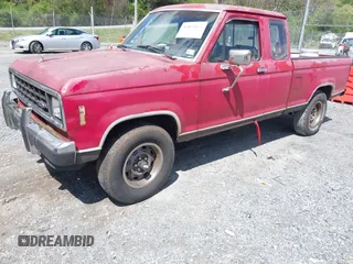1986 Ford Ranger with VIN 1FTCR15T1GPA77845, listed as a IAAI auction lot 42033135 with 27,474 mi miles. Bid and sale history available at carsss.com. Image 2.