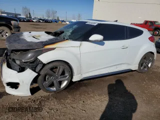 2013 Hyundai Veloster Turbo z VIN KMHTC6AE0DU087183, wystawiony jako Copart lot #55436095 z przebiegiem Nie podano mil oraz Nie do naprawy • Non repairable. Historia ofert i sprzedaży dostępna na DreamBid. Obrazek 1.
