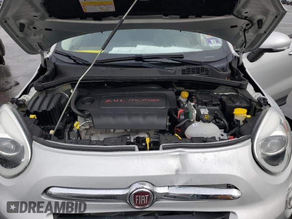 2016 FIAT 500X Easy with VIN ZFBCFYBT3GP506945, listed as a Copart auction lot 85000264 with 91,900 mi miles and Salvage title. Bid and sale history available at DreamBid. Image 11.