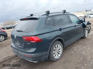 2019 Volkswagen Tiguan S with VIN 3VV0B7AX8KM178139, listed as a IAAI auction lot 41860225 with 97,980 mi miles. Bid and sale history available at carsss.com. Image 4.