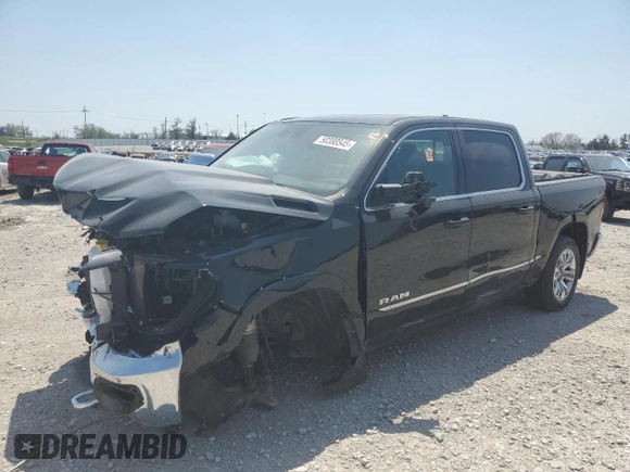 2023 Ram 1500 Limited z VIN 1C6SRFHT3PN610799, wystawiony jako Copart lot #50388545 z przebiegiem 18 416 mil mil oraz Szkoda całkowita • Salvage title. Historia ofert i sprzedaży dostępna na DreamBid. Obrazek 1.