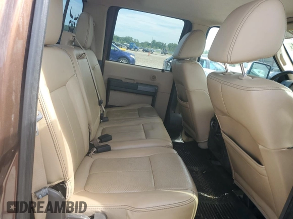 2011 Ford F-250 XL with VIN 1FT7W2BT3BED00895, listed as a Copart auction lot 57273424 with 180,181 mi miles and Salvage title. Bid and sale history available at DreamBid. Image 10.