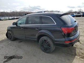 2013 Audi Q7 3.0L TDI Premium Plus with VIN WA1LMAFE8DD004221, listed as a Copart auction lot 50377595 with 0 mi miles and Clean Title. Bid and sale history available at carsss.com. Image 2.